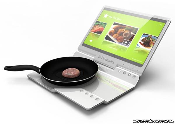 Ноутбук - плита: Electrolux Mobile Kitchen Concept